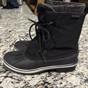 Northside Black Winter & Rain Boots womens size 6. EUC